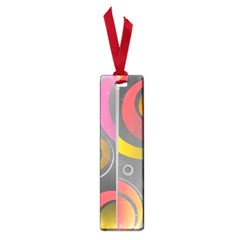 Abstract Colorful Background Grey Small Book Marks