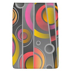 Abstract Colorful Background Grey Removable Flap Cover (l) by HermanTelo