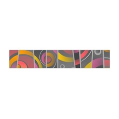 Abstract Colorful Background Grey Flano Scarf (mini)