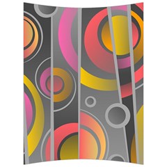 Abstract Colorful Background Grey Back Support Cushion