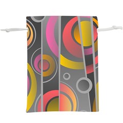 Abstract Colorful Background Grey  Lightweight Drawstring Pouch (xl)