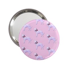 Dogs Pets Anima Animal Cute 2 25  Handbag Mirrors by HermanTelo