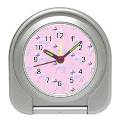 Dogs Pets Anima Animal Cute Travel Alarm Clock by HermanTelo