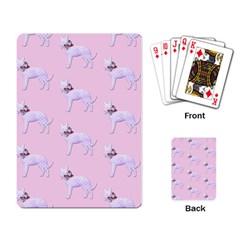 Dogs Pets Anima Animal Cute Playing Cards Single Design (rectangle) by HermanTelo