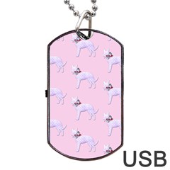 Dogs Pets Anima Animal Cute Dog Tag Usb Flash (two Sides) by HermanTelo