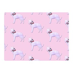 Dogs Pets Anima Animal Cute Double Sided Flano Blanket (mini)  by HermanTelo