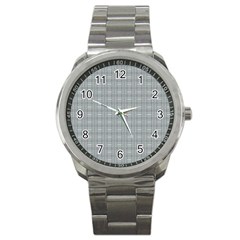 Pattern Shapes Sport Metal Watch