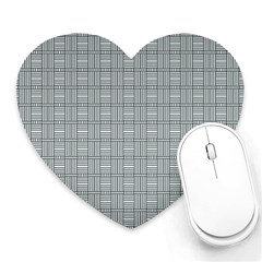 Pattern Shapes Heart Mousepads by HermanTelo