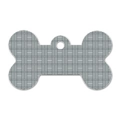 Pattern Shapes Dog Tag Bone (two Sides)