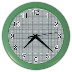 Pattern Shapes Color Wall Clock