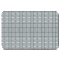 Pattern Shapes Large Doormat  by HermanTelo