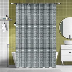 Pattern Shapes Shower Curtain 48  X 72  (small) 