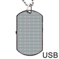 Pattern Shapes Dog Tag Usb Flash (two Sides)