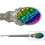 Background Texture Colour Letter Opener Front