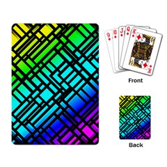 Background Texture Colour Playing Cards Single Design (rectangle) by HermanTelo