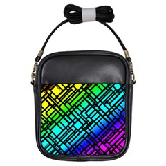 Background Texture Colour Girls Sling Bag