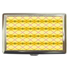 Pattern Pink Yellow Cigarette Money Case