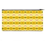 Pattern Pink Yellow Pencil Cases Back