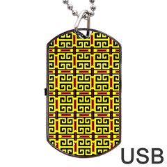 Ab 64 Dog Tag Usb Flash (one Side) by ArtworkByPatrick