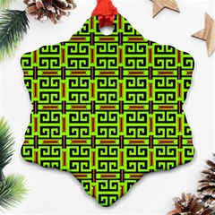 Ab 64 2 Ornament (snowflake) by ArtworkByPatrick