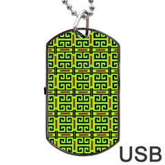 Ab 64 2 Dog Tag Usb Flash (one Side) by ArtworkByPatrick