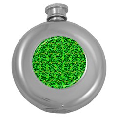 Ab 64 3 Round Hip Flask (5 Oz) by ArtworkByPatrick