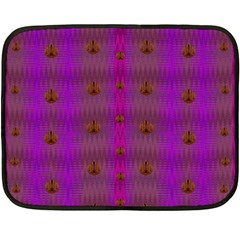 Peace Is Cool Again And Decorative Double Sided Fleece Blanket (mini) 