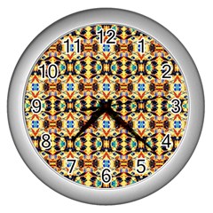 Ab 67 Wall Clock (silver) by ArtworkByPatrick