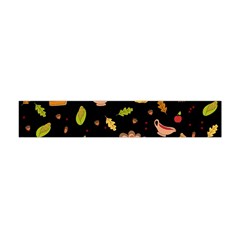 Thanksgiving Turkey Pattern Flano Scarf (mini)