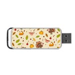 Thanksgiving Turkey pattern Portable USB Flash (One Side) Front