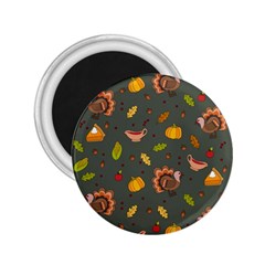 Thanksgiving Turkey Pattern 2 25  Magnets by Valentinaart