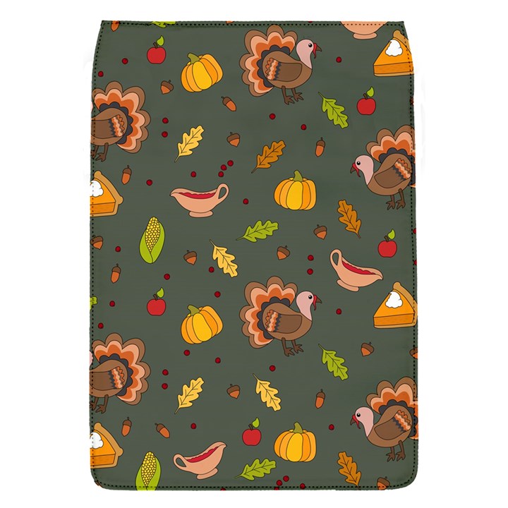 Thanksgiving Turkey pattern Removable Flap Cover (S)