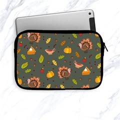 Thanksgiving Turkey Pattern Apple Ipad Mini Zipper Cases by Valentinaart