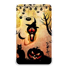 Funny Halloween Design, Pumpkin, Cat, Owl And Crow Memory Card Reader (rectangular) by FantasyWorld7