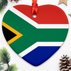 South Africa Flag Ornament (heart) by FlagGallery