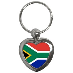 South Africa Flag Key Chain (heart) by FlagGallery