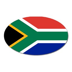 South Africa Flag Oval Magnet by FlagGallery