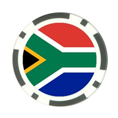 South Africa Flag Poker Chip Card Guard (10 Pack) by FlagGallery