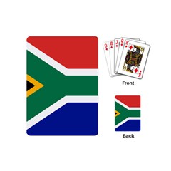 South Africa Flag Playing Cards Single Design (mini) by FlagGallery