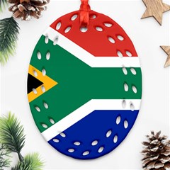 South Africa Flag Ornament (oval Filigree) by FlagGallery