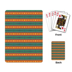 Background Texture Fabric Playing Cards Single Design (rectangle)