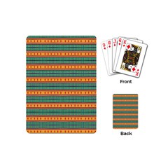 Background Texture Fabric Playing Cards Single Design (mini)