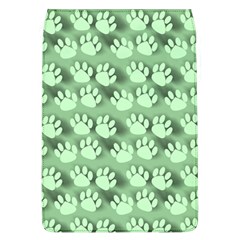 Pattern Texture Feet Dog Green Removable Flap Cover (l) by HermanTelo