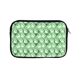 Pattern Texture Feet Dog Green Apple Macbook Pro 13  Zipper Case