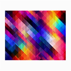 Abstract Background Colorful Pattern Small Glasses Cloth (2 Sides)