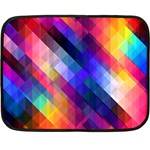 Abstract Background Colorful Pattern Fleece Blanket (Mini) 35 x27  Blanket