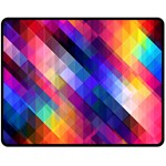 Abstract Background Colorful Pattern Fleece Blanket (Medium)  60 x50  Blanket Front