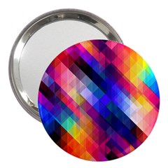 Abstract Background Colorful Pattern 3  Handbag Mirrors by HermanTelo