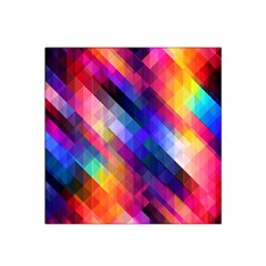 Abstract Background Colorful Pattern Satin Bandana Scarf