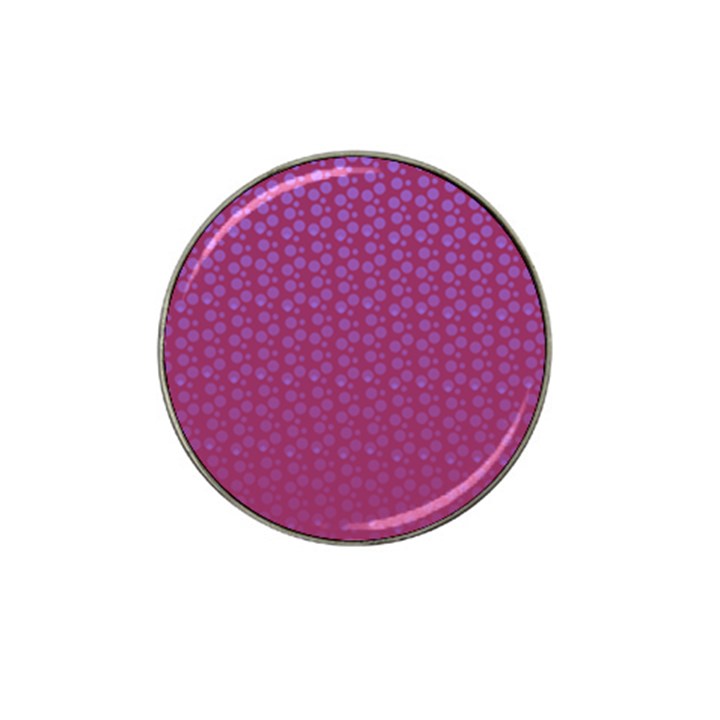 Background Polka Pattern Pink Hat Clip Ball Marker